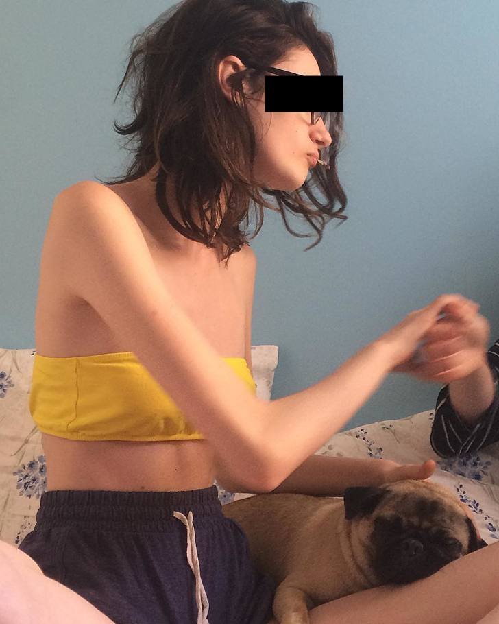 Filha de Maria do Rosário aparece em fotos com anorexia e usando drogas